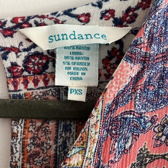 Sundance Blue and Cream Midi Dress - Picture 4 of 5